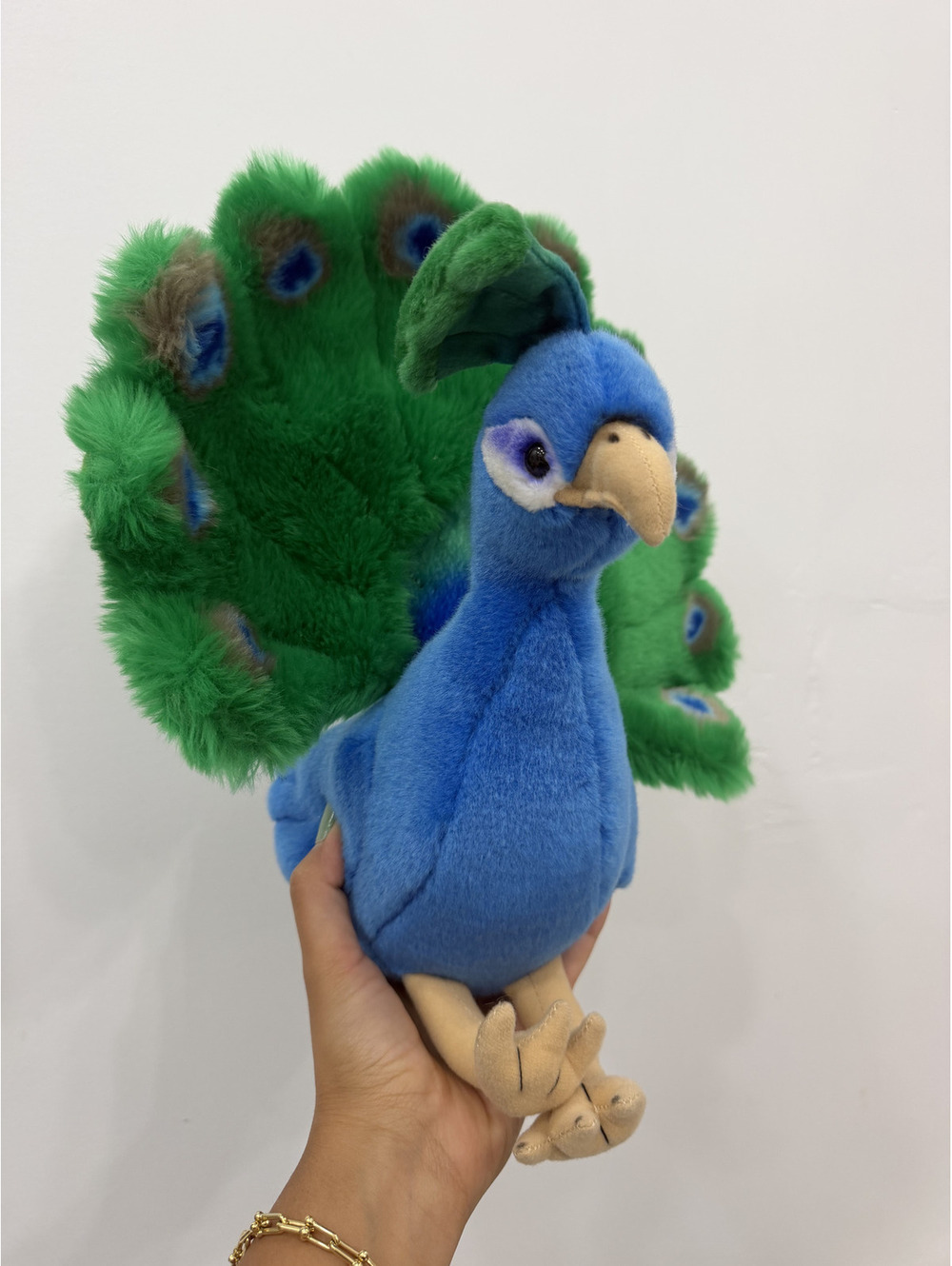 FAO Schwarz Peacock Plush Toy R Us 15" 2015 Stuffed Animal Toy
